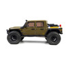 Axial 2443T2 1/10 SCX10 III Motobilt Waypoint Jeep JT Gladiator 4X4 RTR Brushed Rock Crawler, Green
