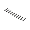 Losi 215003 Flat Head Screws, M2x12mm (10)