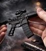 GoatGuns 1/3 Scale Diecast AR15 Skeleton Model, Black