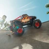 Arrma 1/8 QUAKE 4S DSC 4X4 RTR Brushless Monster Truck , Black/Red