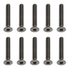 Team Associated M3x18mm Flat Head Hex Screw (10)