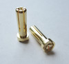 TQ Wire 2507 5mm "Low Profile" Male Bullet Connector (Gold) (2)