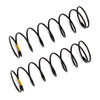 Team Associated 12mm Rear Shock Spring (2) (Yellow/2.30lbs) (61mm Long)