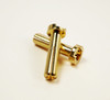 Punisher Series Low Profile 4mm Gold Plated Bullet Connector
