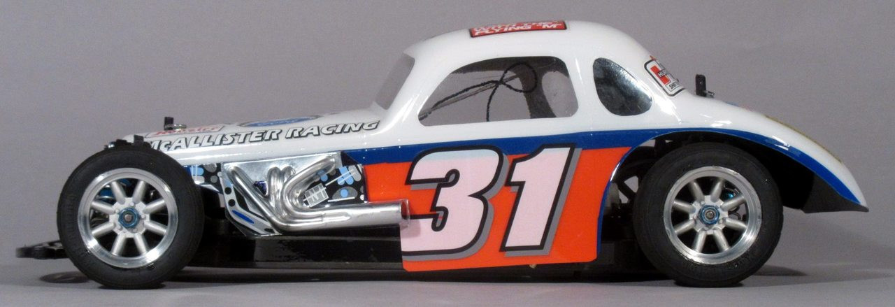 McAllister Racing #240 1/10 Vintage Modified Coupe Body