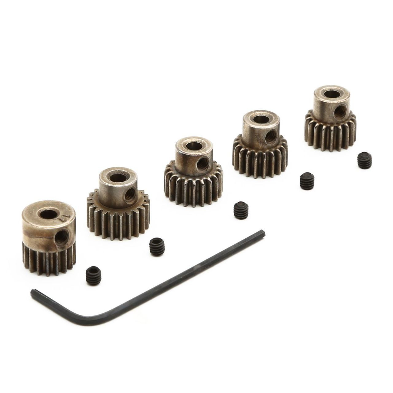 Dynamite 4810 48P Pinion Gear Set: 17T, 18T, 19T, 20T, 21T