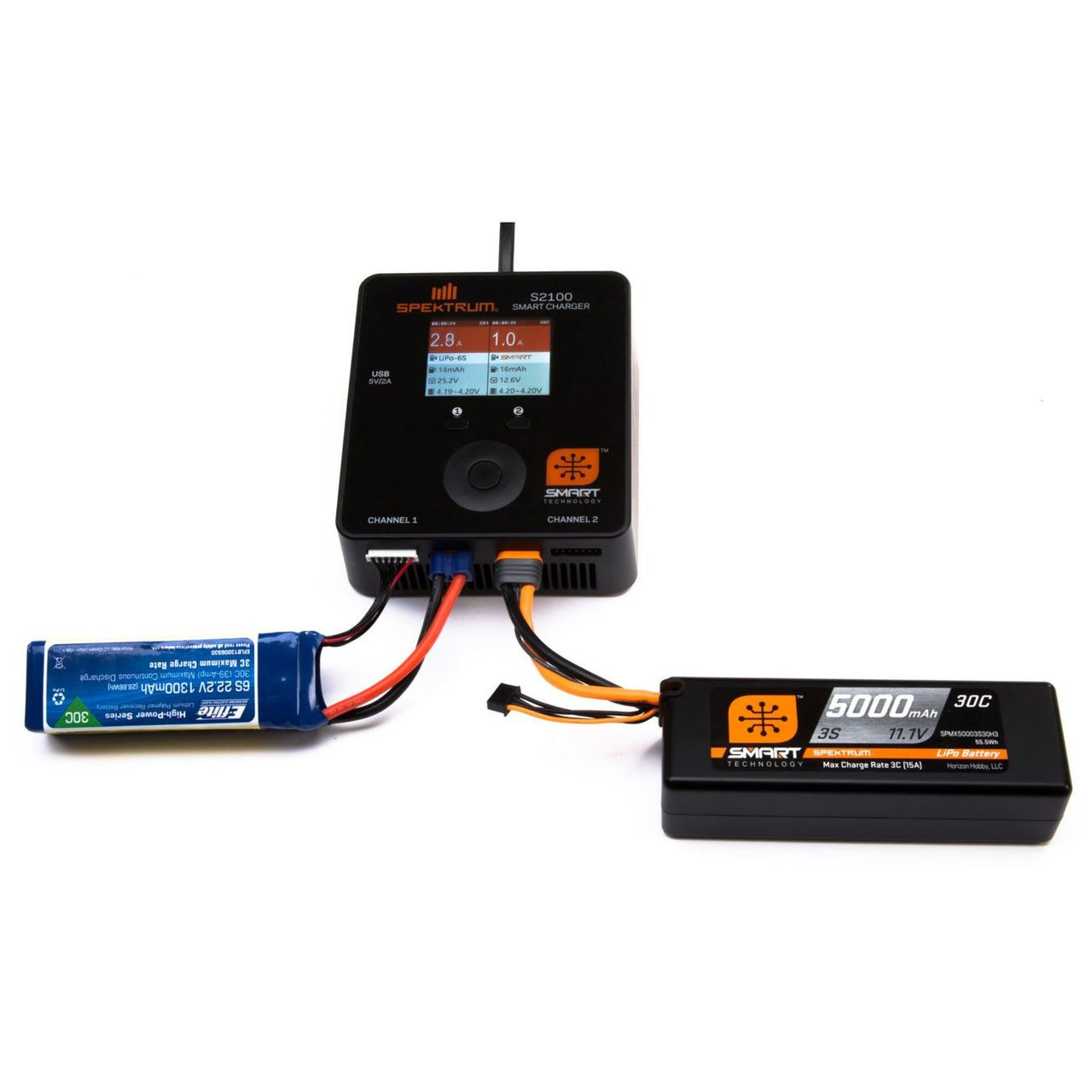 Spektrum 3S 50C Smart LiPo Hard Case Battery Pack w/IC3 Connector 11.1V/5000mAh