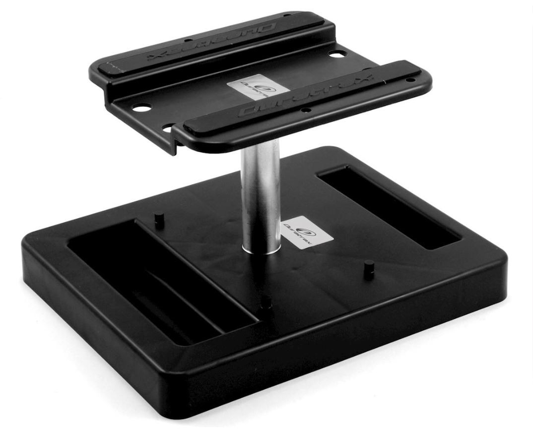 Pit Tech Deluxe Car Stand – Blau, Drehbare Platte – Ständer Für Modellautos