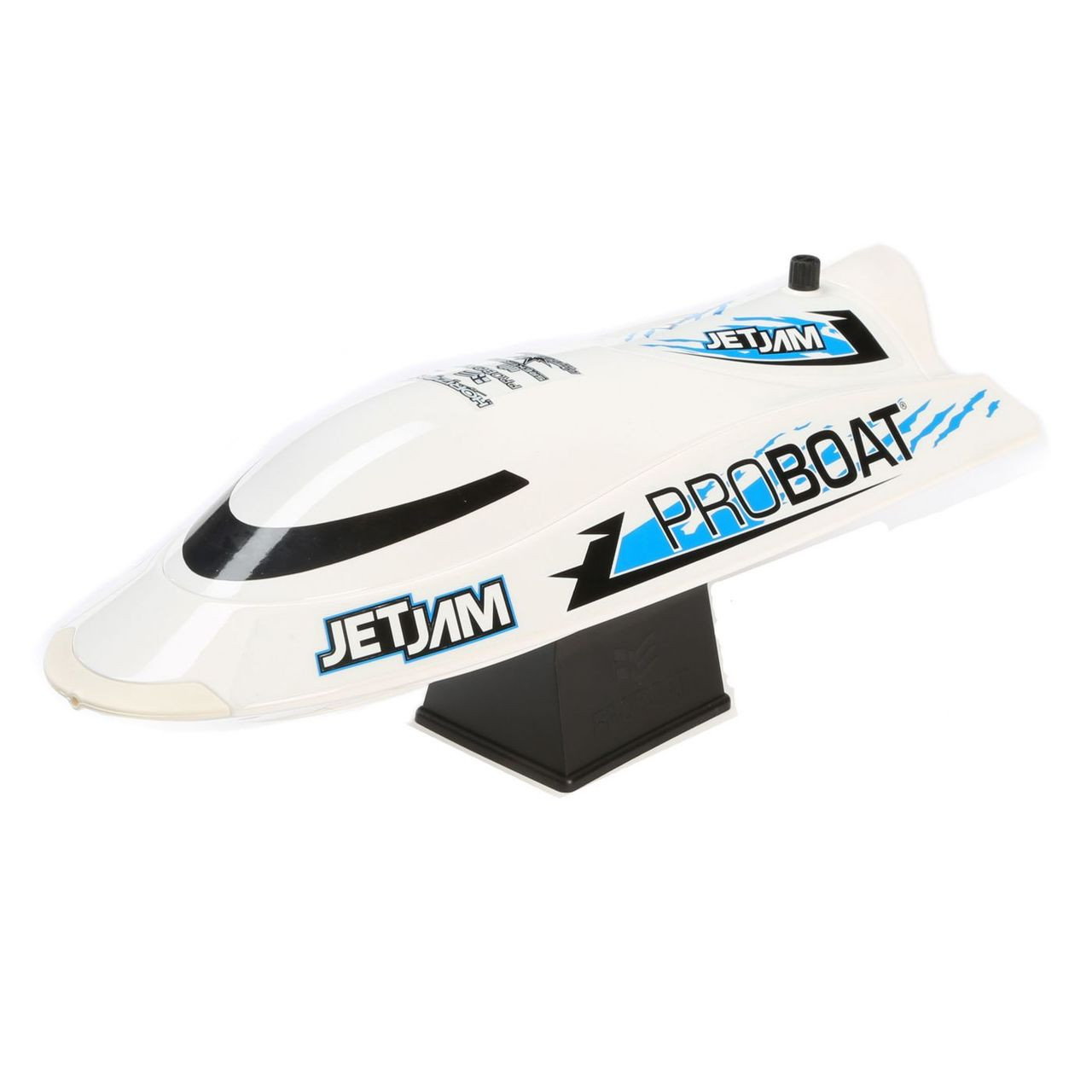 Pro Boat Jet Jam 12 Inch Pool Racer RTR Electric Boat w/ 2.4GHz Radio, Battery and Charger (White)