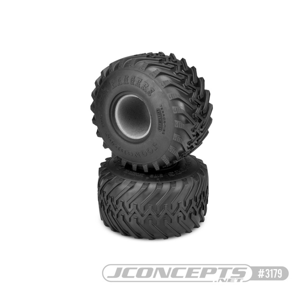 JConcepts 3179-05 Rangers 2.2" Monster Truck Tires (Gold) (2)