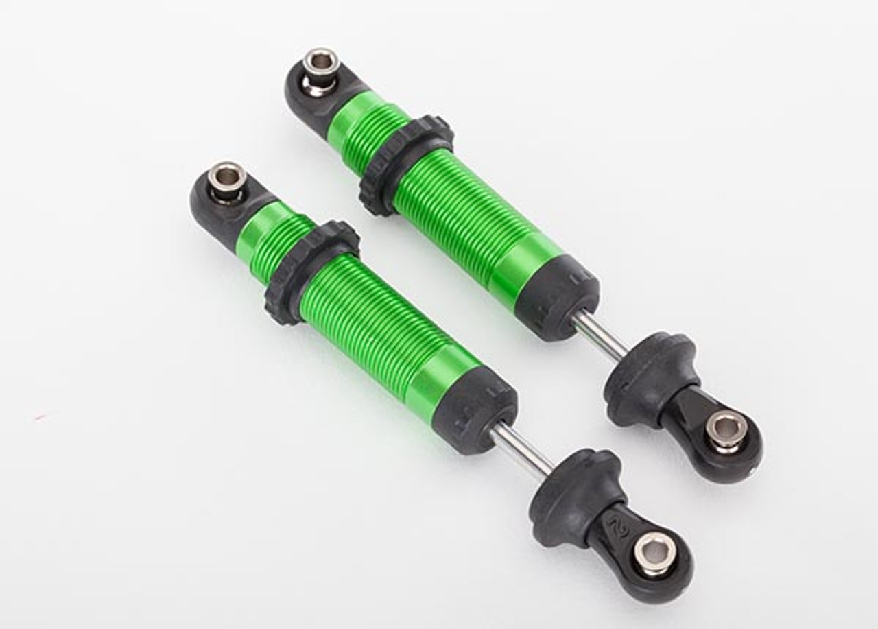 Traxxas 8260G TRX-4 Aluminum GTS Shocks (Green Anodized) (2)