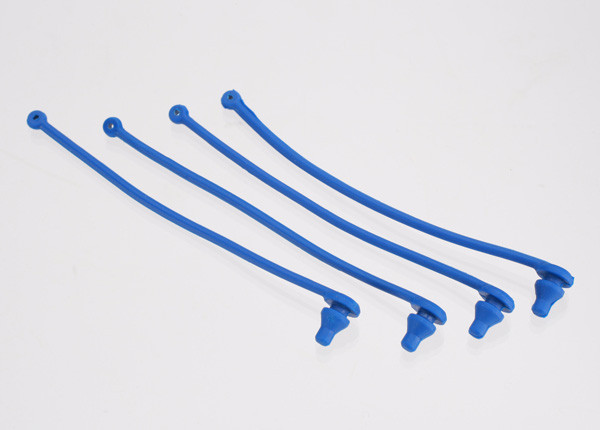 Traxxas 5750 Body Clip Retainer, Schwarz – 4 Stück, Original-Ersatzteil