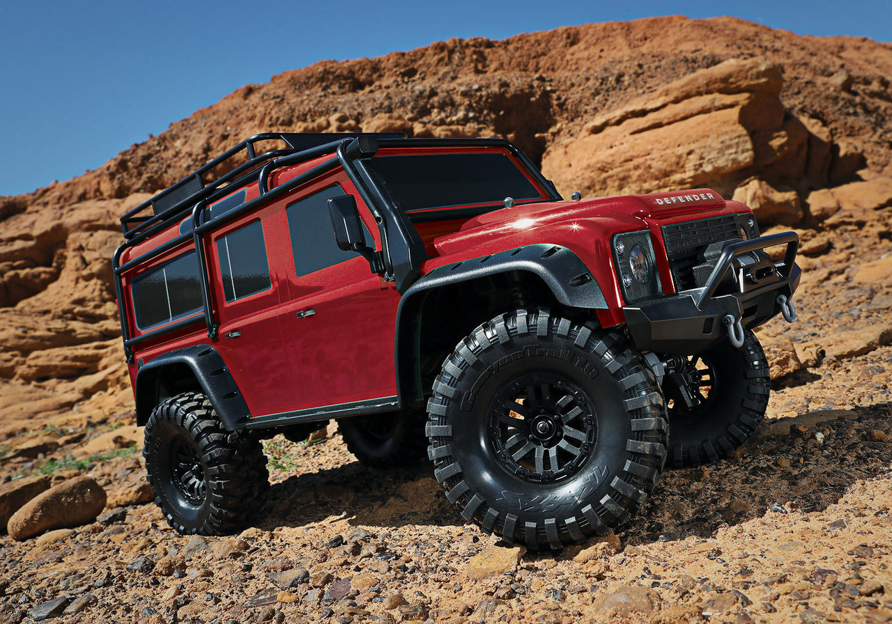 land rover defender rock crawler