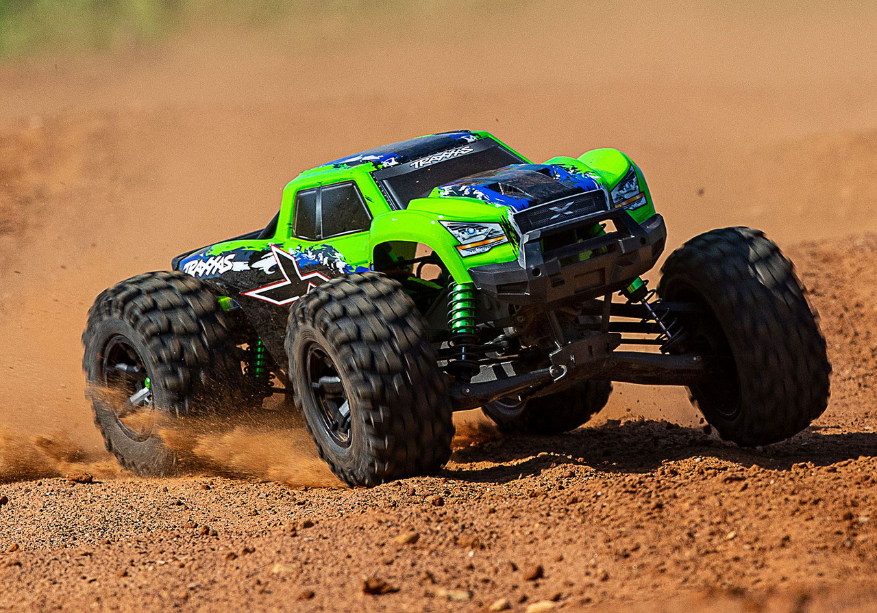 Traxxas X-Maxx 8S 4WD Brushless RTR Monster Truck w/ 2.4GHz TQi Radio and  TSM (Green)