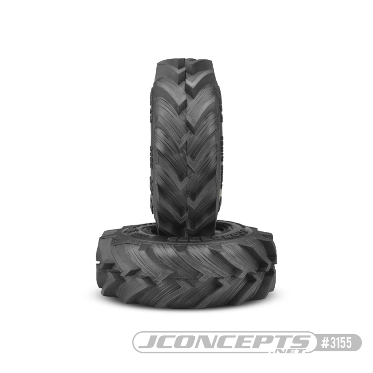 JConcepts 3155-05 Fling King 2.6" Mega Monster Truck Tires (Gold) (2)