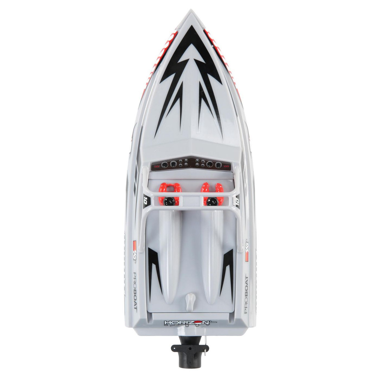 Pro Boat Sprintjet 9 Inch Self-Righting RTR Electric Jet Boat w/2.4GHz Radio, Battery and Charger (Silver)