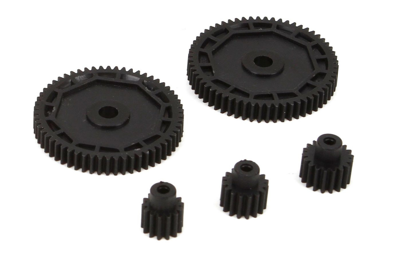 ECX 212002 1/18 Pinion & Spur Gear Set, 1/18 Torment, Ruckus, Roost