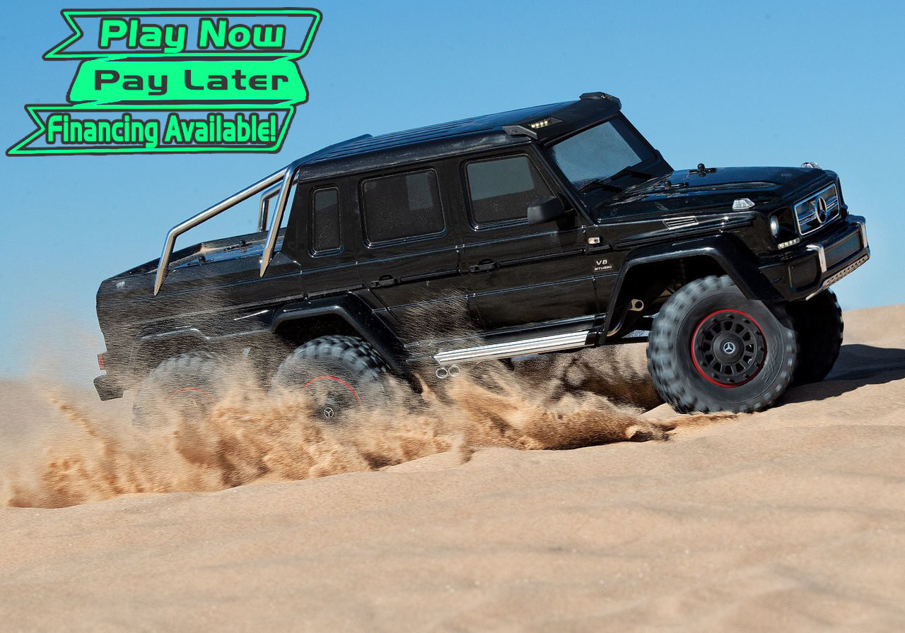 Traxxas Trx 6 Mercedes Benz G 63 Amg 6x6 Black