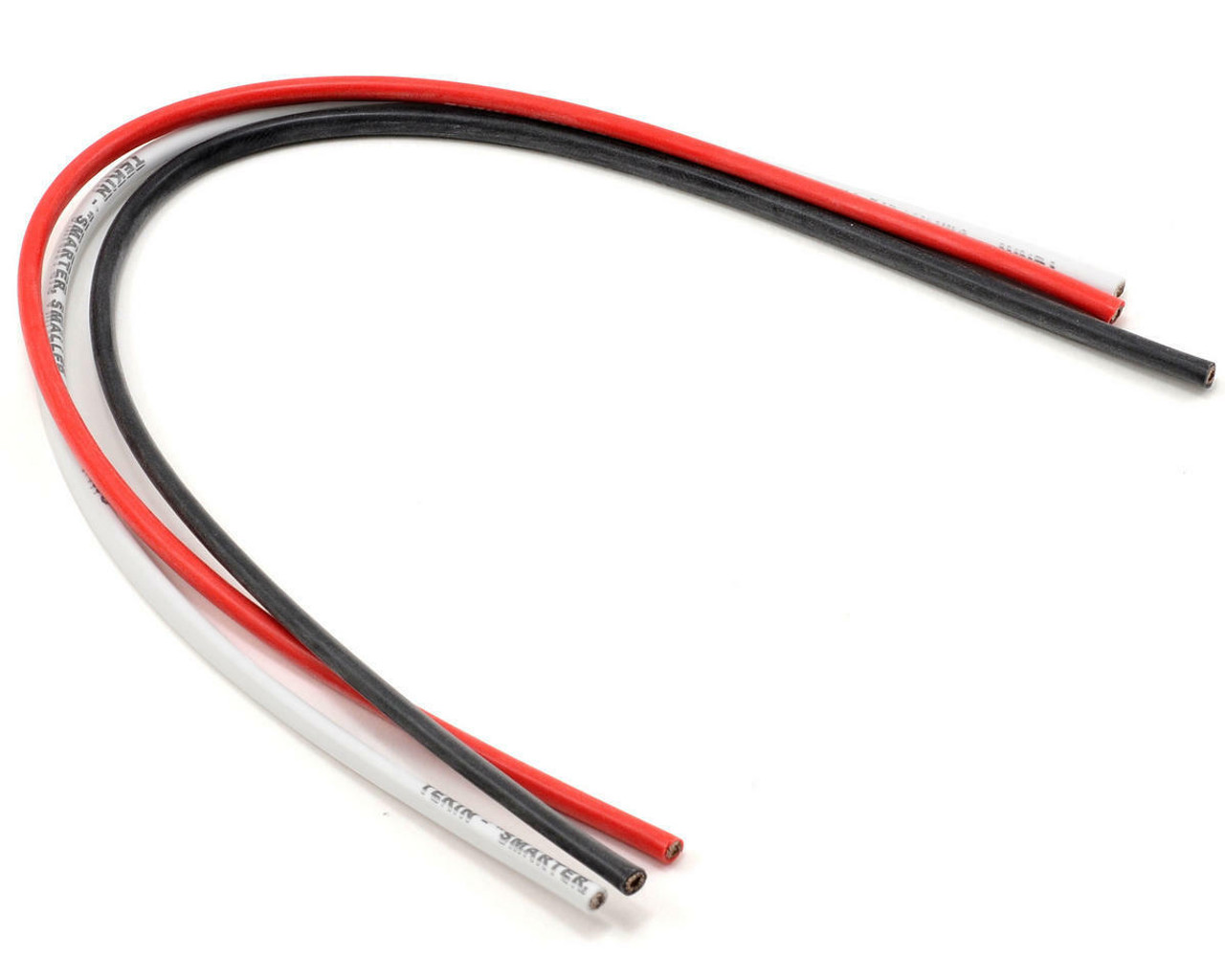 Red/Black/White Tekin 3011 12awg Silicon Power Wire 12' 
