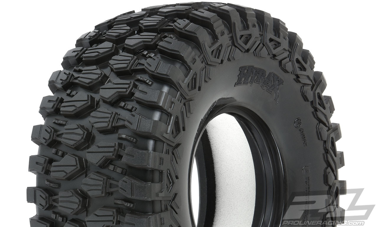 Pro-Line 10163-00 Unlimited Desert Racer Hyrax Tires w/Inserts (Z4) (2)