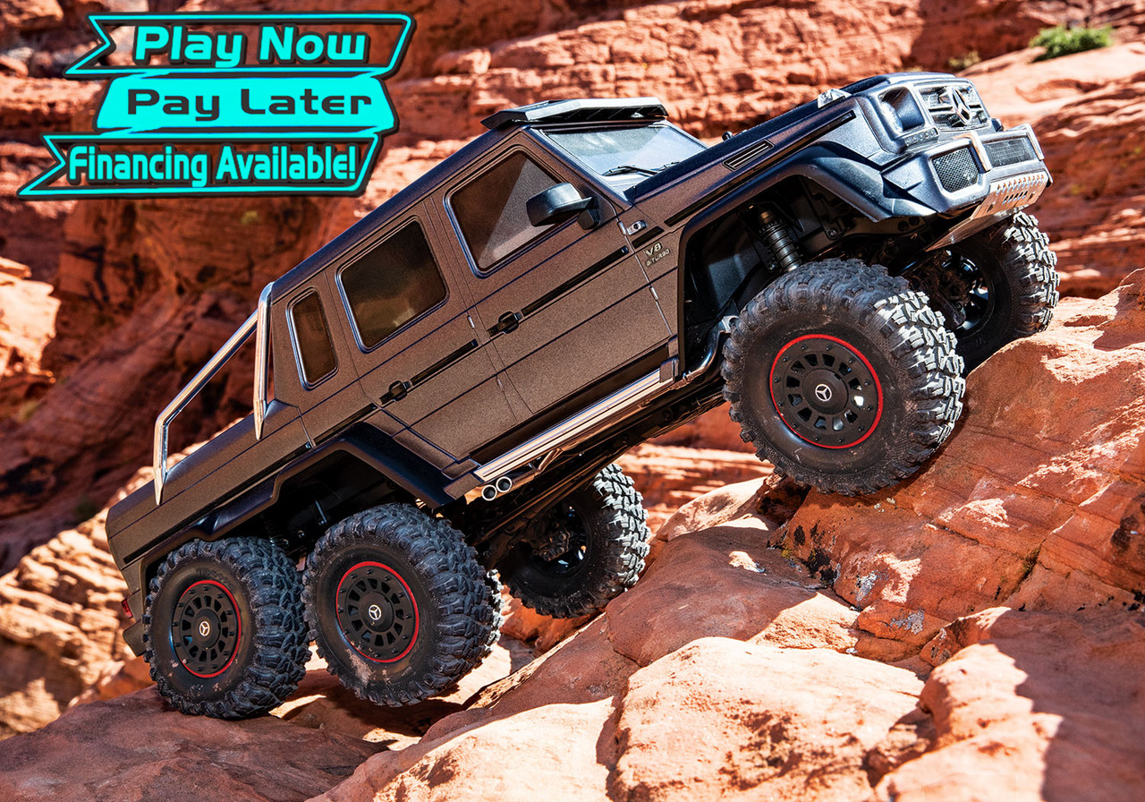 Traxxas TRX-6 Mercedes-Benz G 63 AMG 6x6, Silver (TRA88096-4-SLVR)