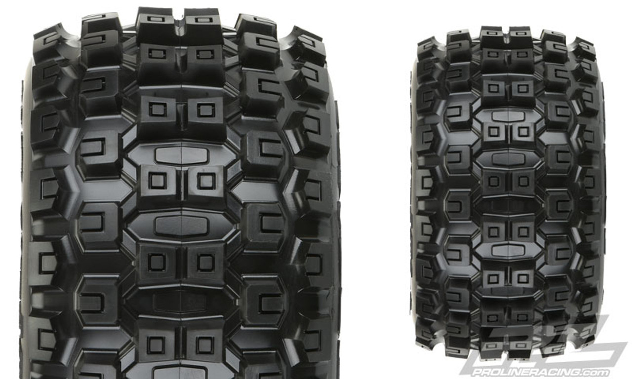 Pro-Line 10127-10 Badlands MX38 3.8" Tire w/Raid 8x32 Wheels (M2) (Black) (2)