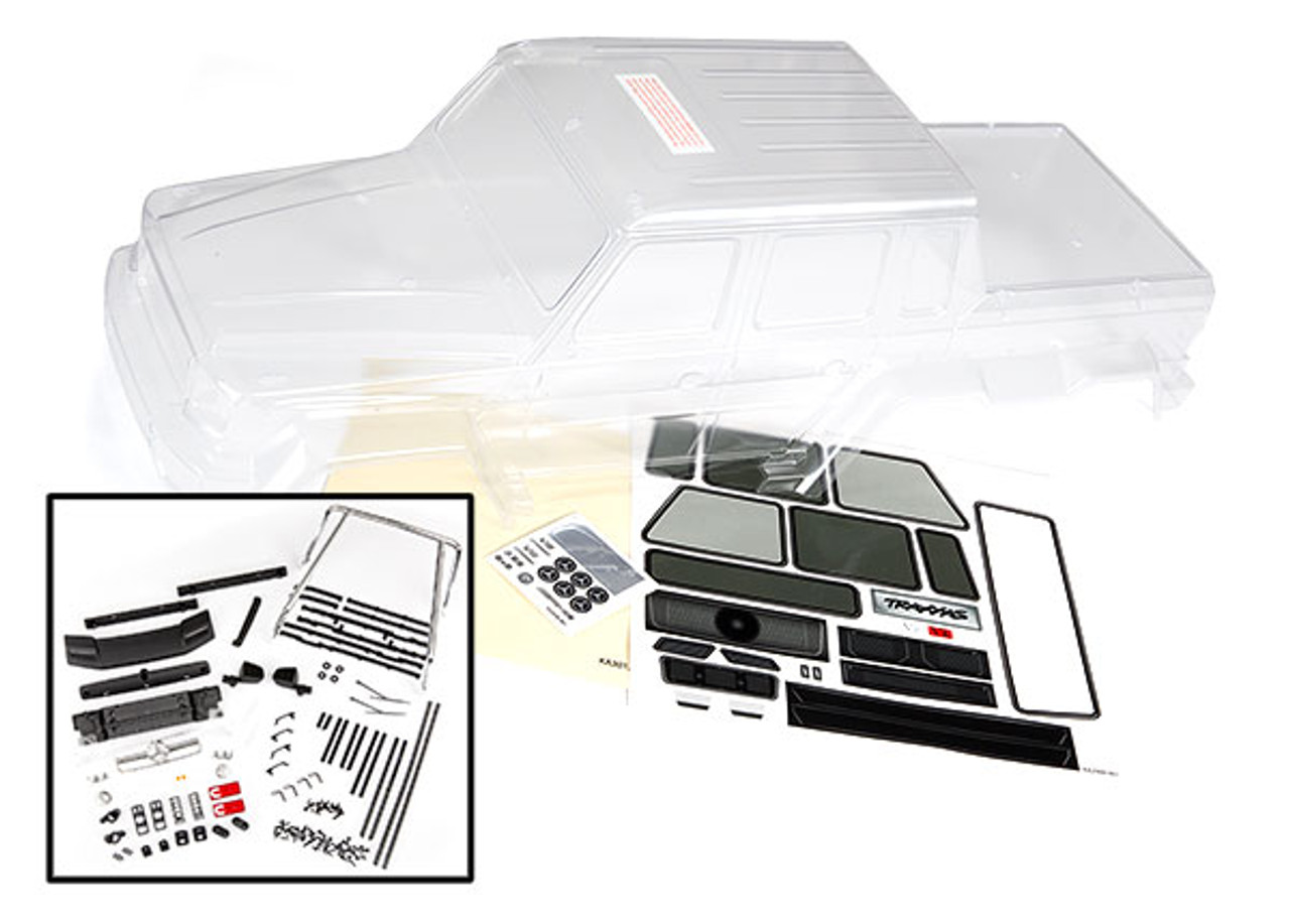 Traxxas 8825 Mercedes-Benz G 63 Body, Clear