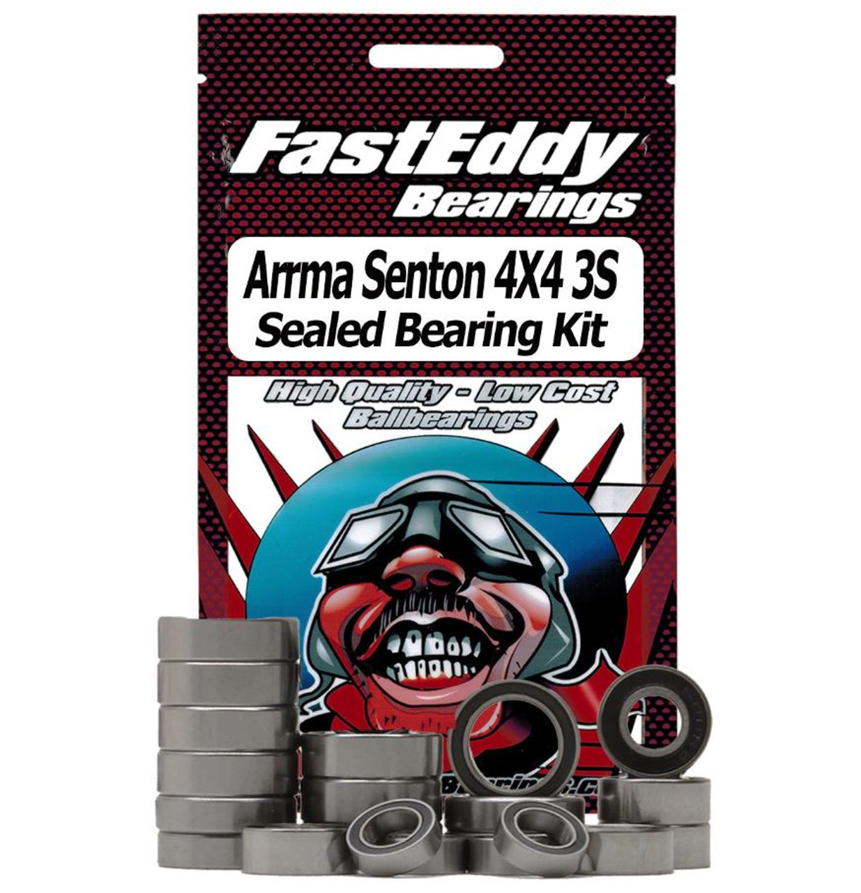 Fast Eddy Sealed Bearing Kit Arrma Senton 4x4 3S