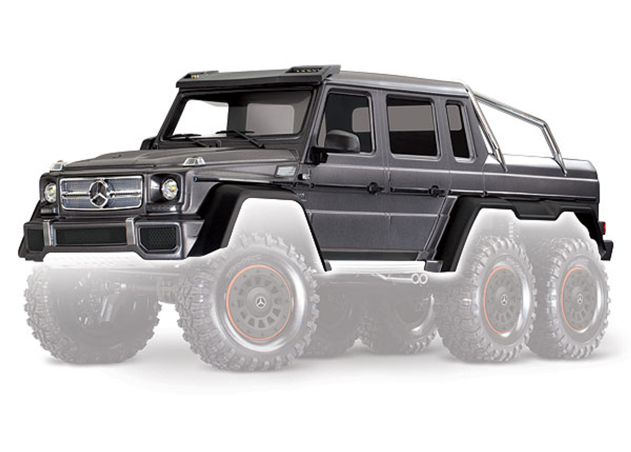 Traxxas 8825X Mercedes-Benz G63 Body, Silver