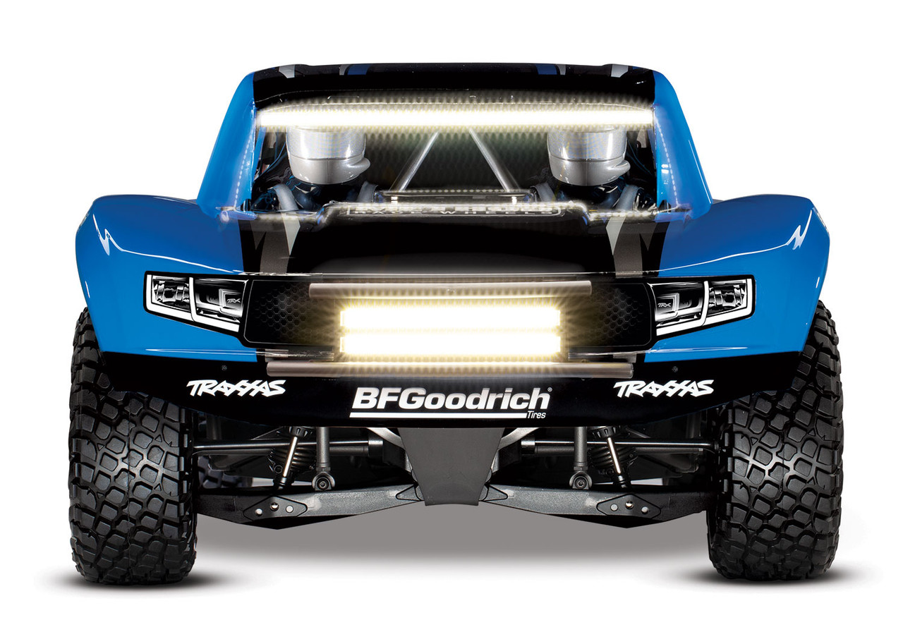Traxxas Unlimited Desert Racer 6S RTR 4WD Electric Race Truck w/TQi 2.4GHz Radio w/Light Kit (Blue)