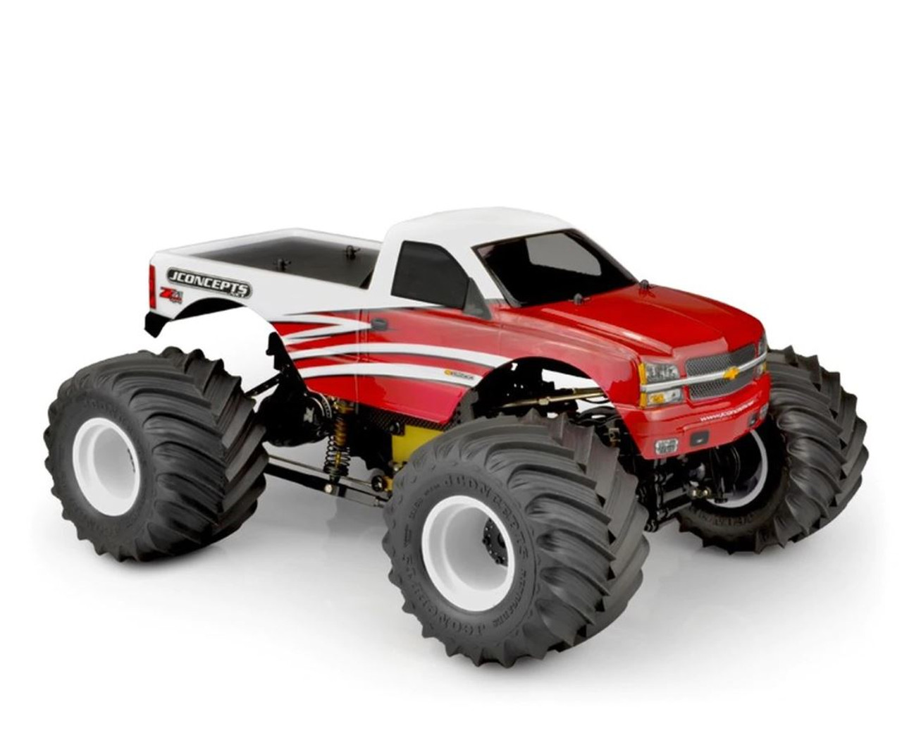 traxxas bigfoot body wheelbase