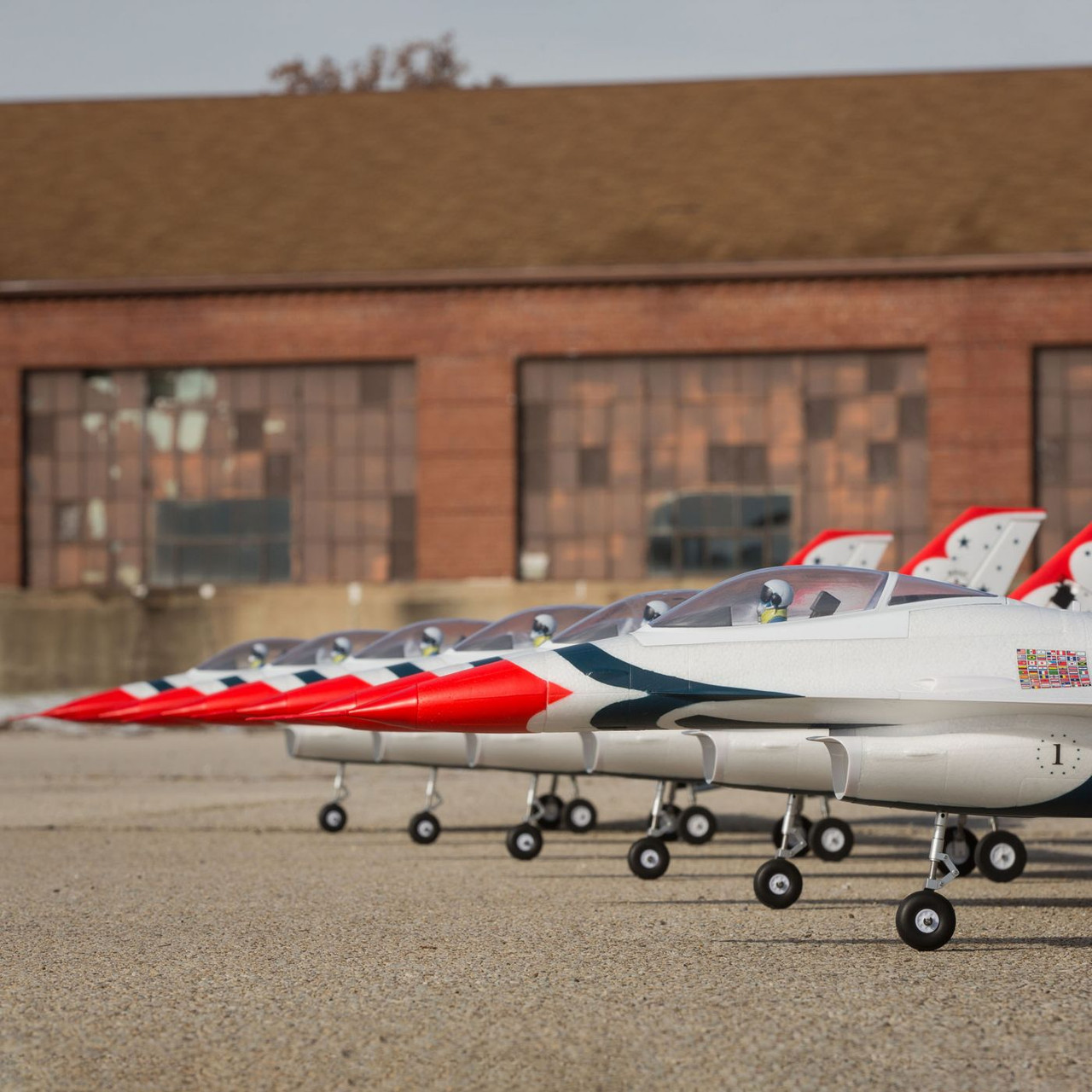 E-flite F-16 Thunderbirds 70mm EDF BNF Basic with AS3X and SAFE Select