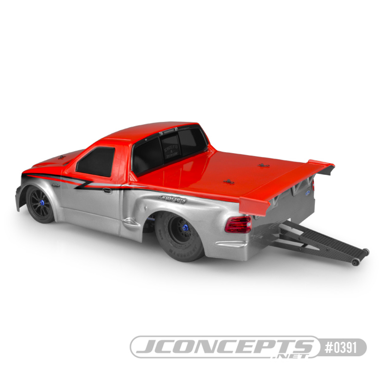 JConcepts 0391 1999 Ford F-150 Lightning Street Eliminator Body (Clear)