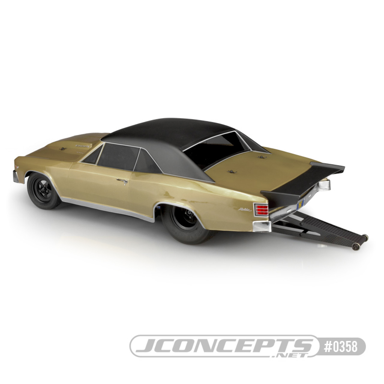 JConcepts 0358 1967 Chevy Chevelle Street Eliminator Drag Racing Body  (Clear)