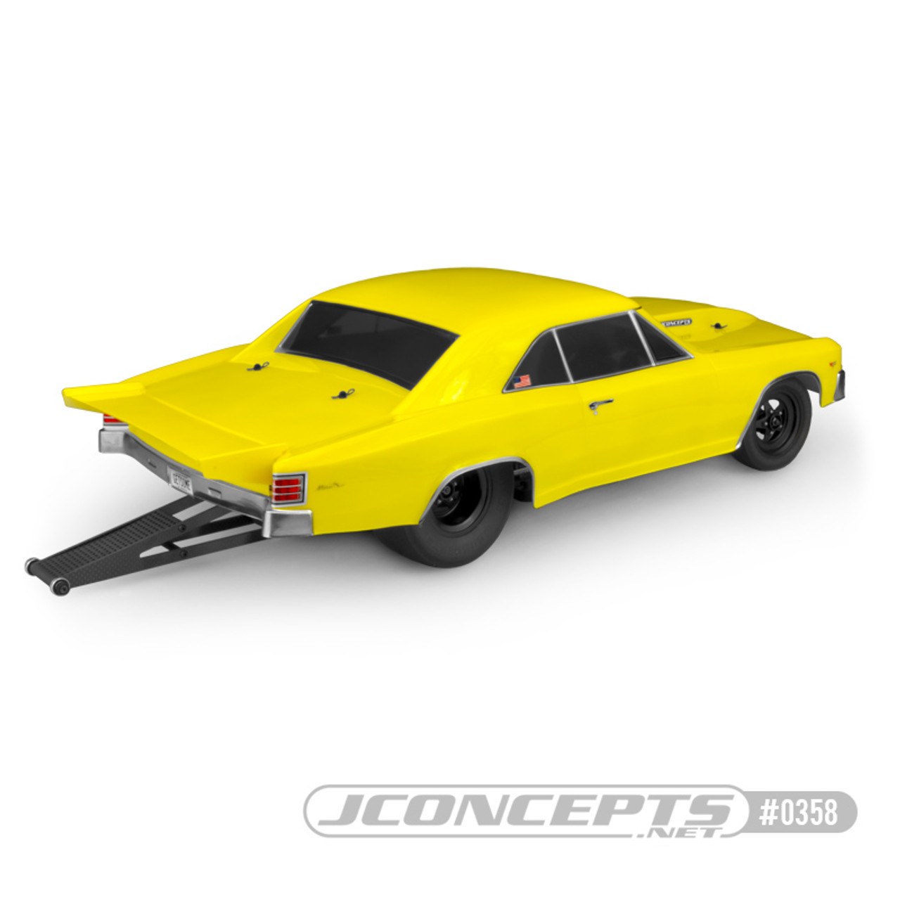 JConcepts 0358 1967 Chevy Chevelle Street Eliminator Drag Racing Body  (Clear)