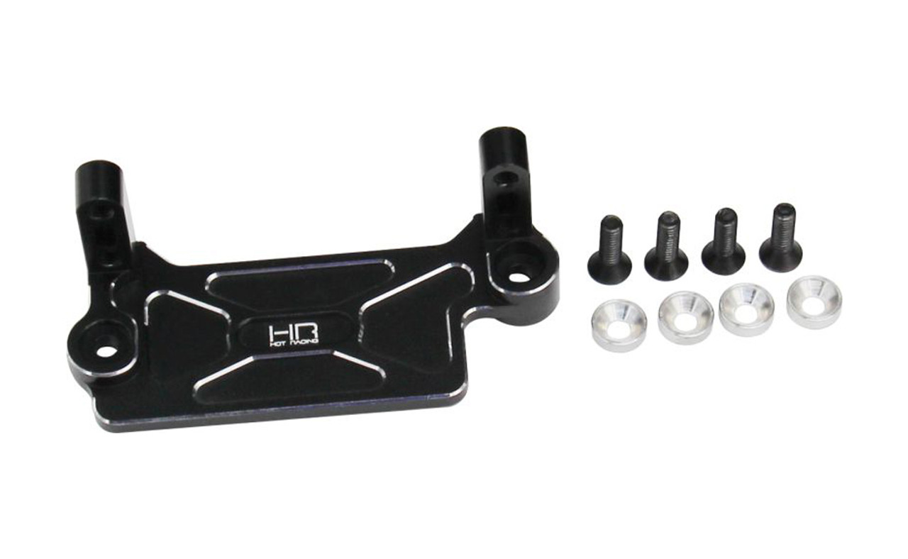 Hot Racing TUDR2401 Black Aluminum Servo Mount, Unlimited Desert Racer