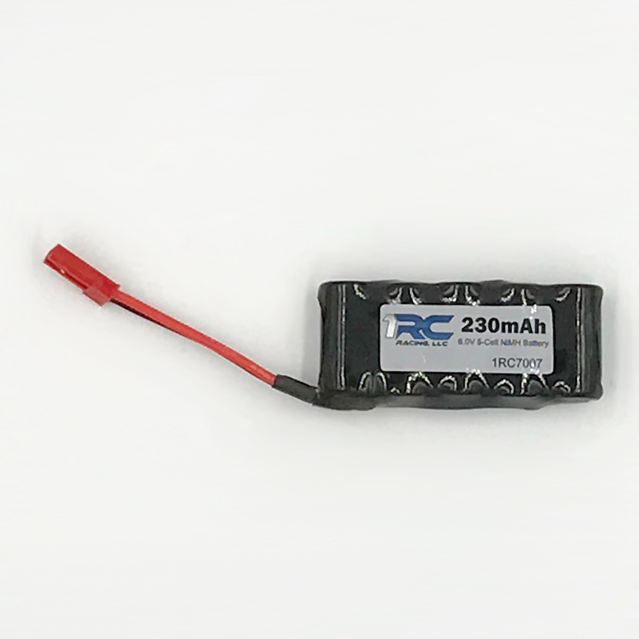 1RC Racing 6.0V 230mAh 5 Cell NiMH Battery w/ JST Connector, 1/18 Mid/Spr