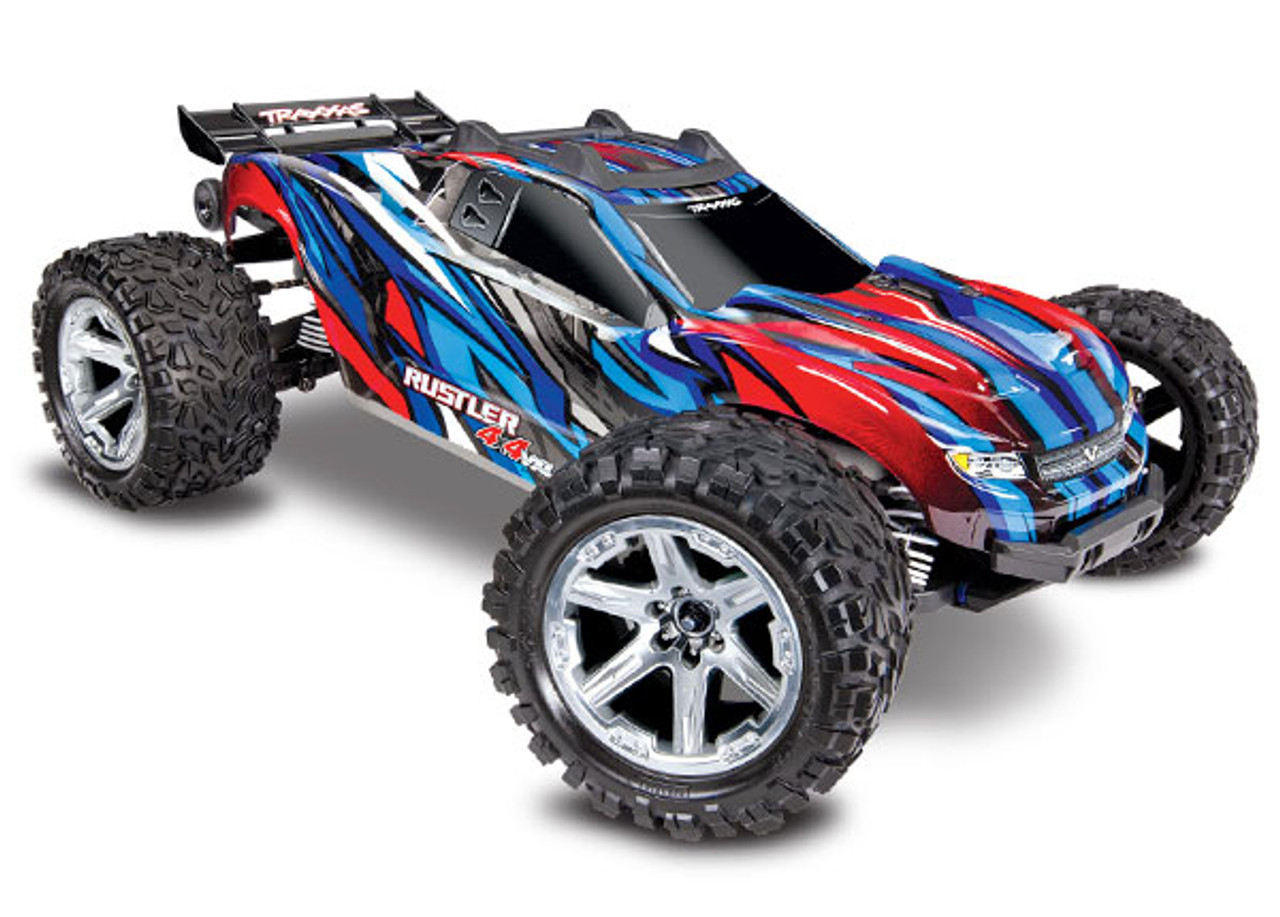 Traxxas Rustler 4X4 VXL Brushless RTR 1/10 4WD Stadium Truck w/TQi 2.4GHz Radio & TSM (Blue)