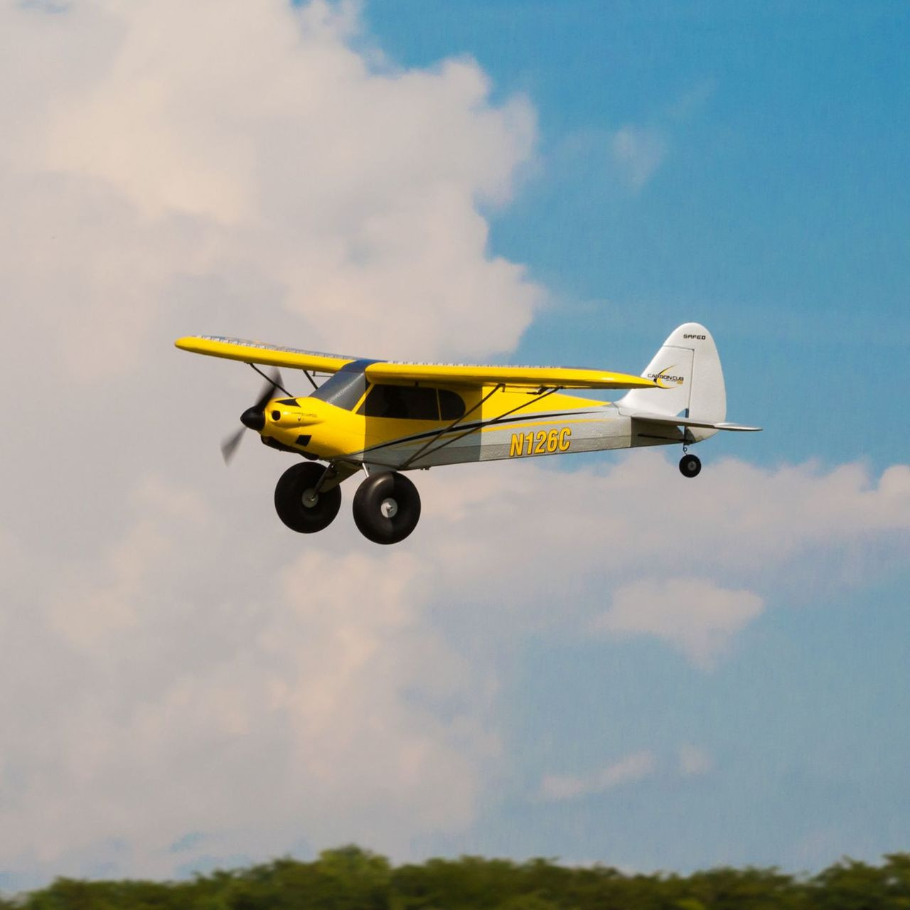 HobbyZone Carbon Cub S2 BNF Basic Electric Airplane (1300mm) w/SAFE