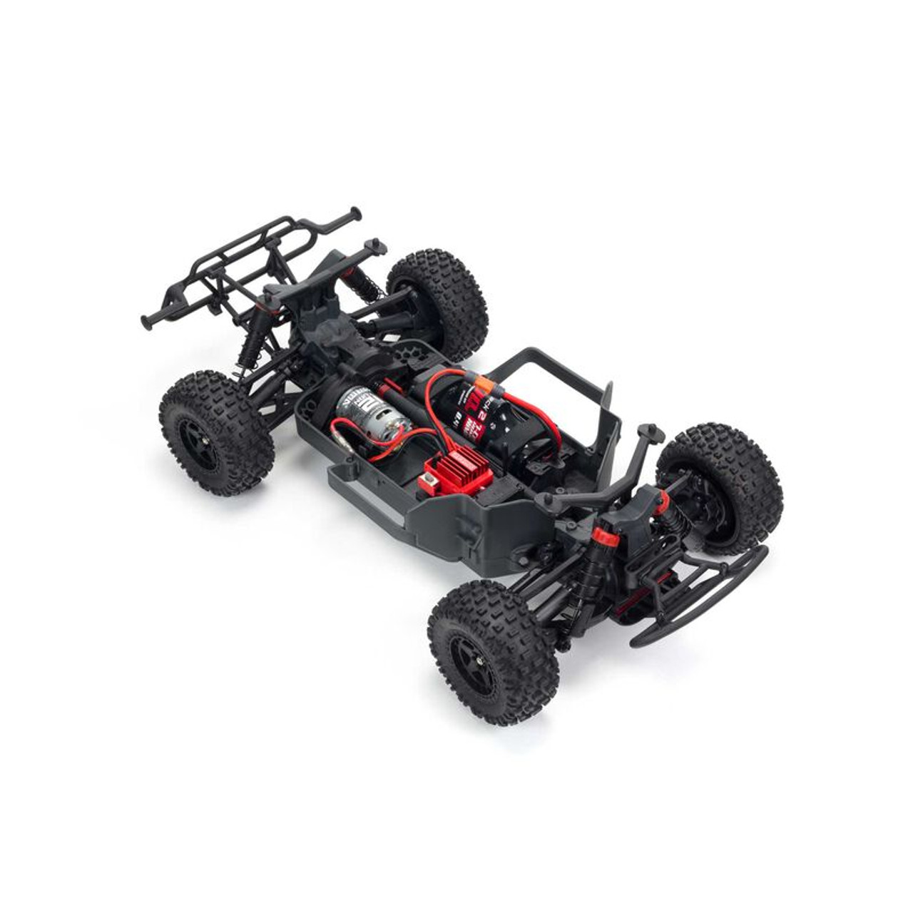 Arrma Senton 4x4 V3 550 Mega RTR 1/10 Short Course Truck (Red) w/ Spektrum  SLT3 2.4GHz Radio