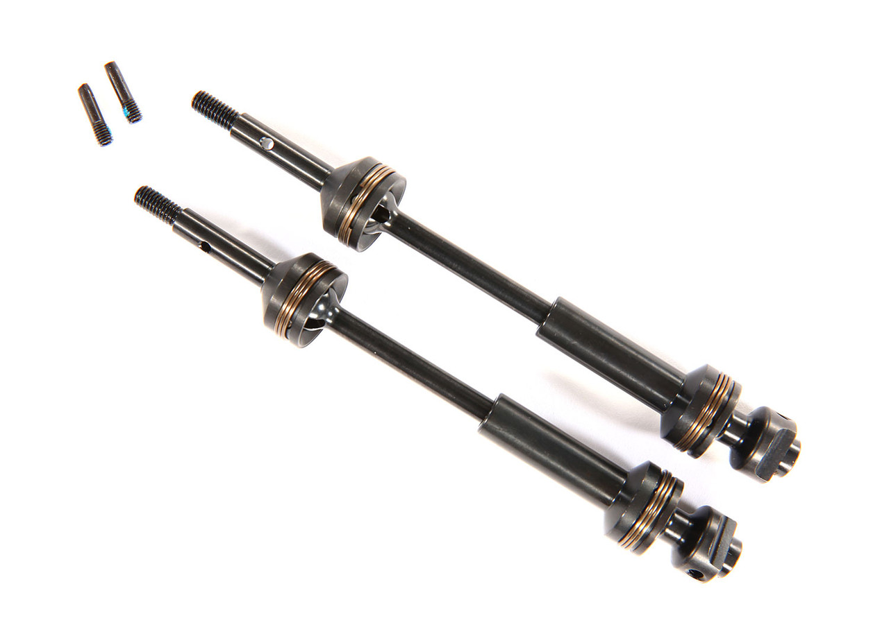 Traxxas 9052X Rear Steel Spline Constant Velocity Driveshafts