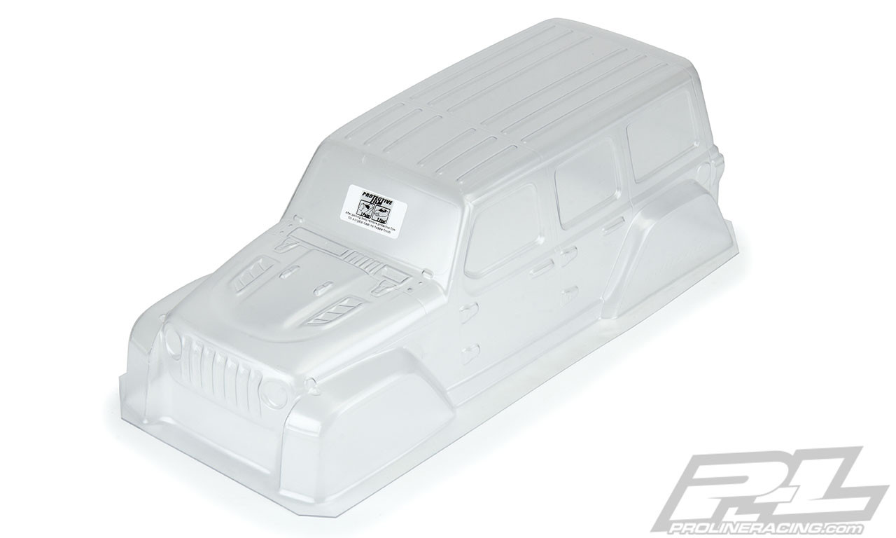 Pro-Line 3546-00 Jeep Wrangler JL Unlimited Rubicon 12.3" Crawler Body (Clear)