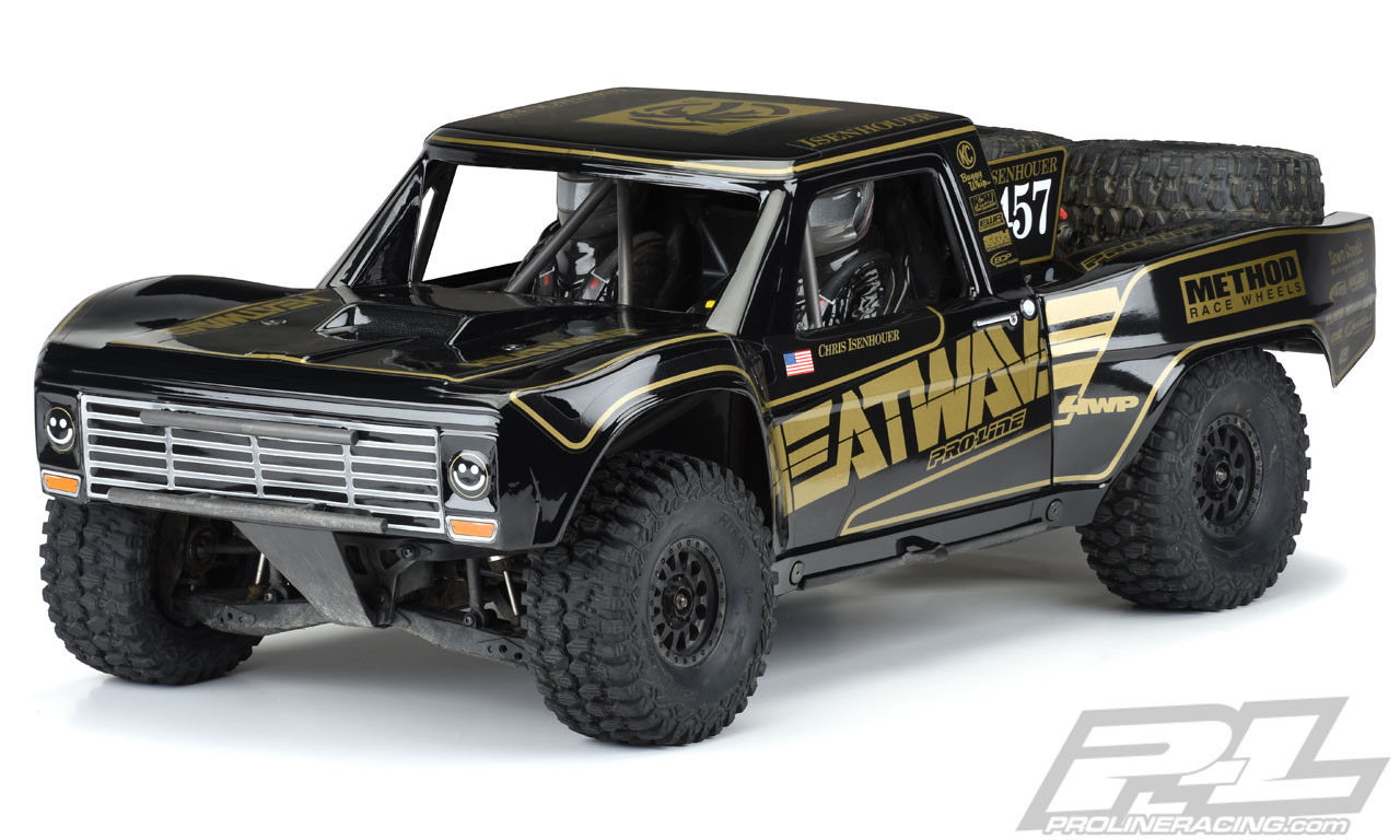 Pro-Line 3547-18 1967 Traxxas UDR Ford F-100 Heatwave Edition Pre-Painted & Pre-Cut Body