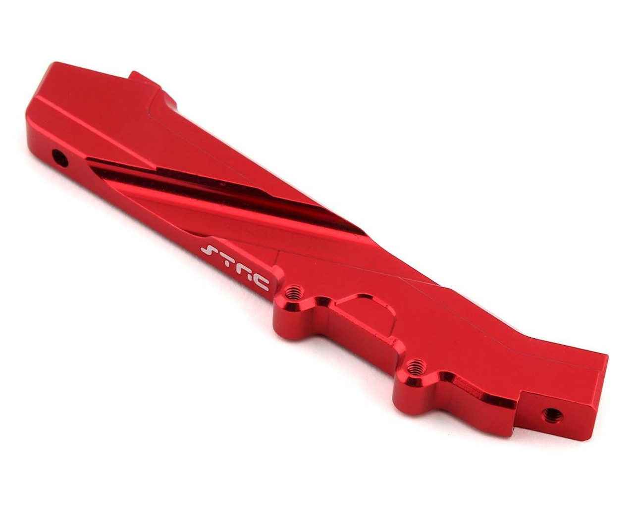 ST Racing 320511FR Aluminum Front Chassis Brace (Red) Limitless/Infraction