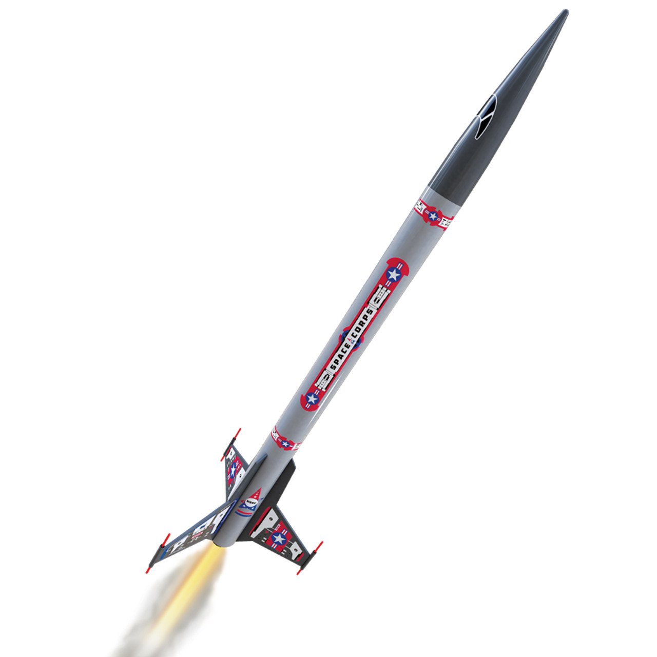 Estes Space Corps Corvette Class Model Rocket Kit, Intermediate