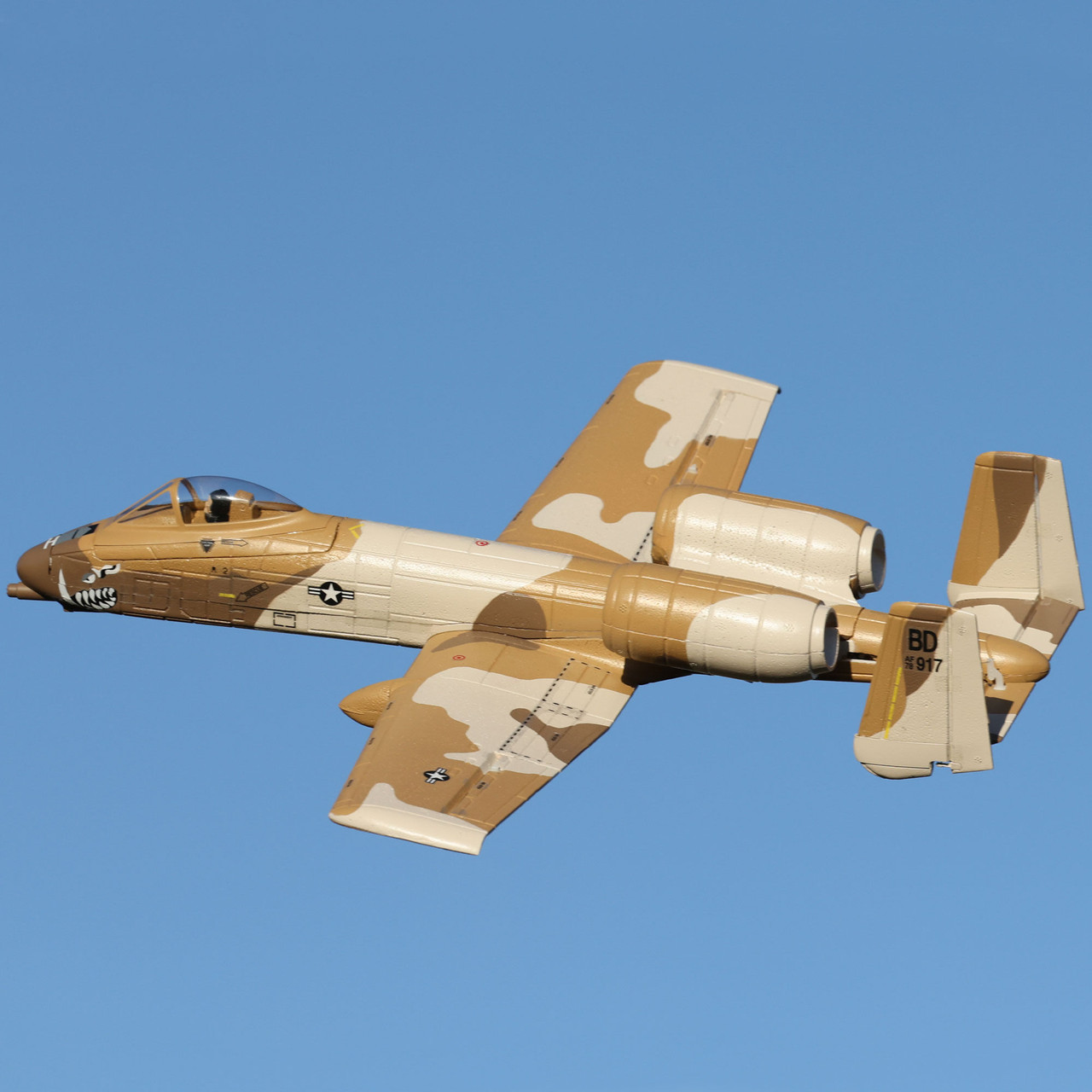 E-flite UMX A-10 Thunderbolt II ラジコン飛行機 Eflite UMX A-10 Thunderbolt II 30mm EDF BNF Basic with AS3X and