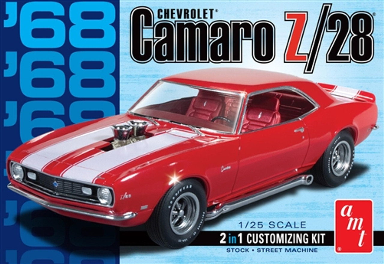 AMT 868 1/25 1968 Camaro Z/28 Model Kit