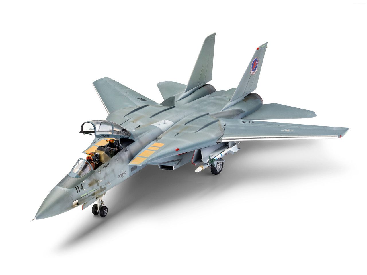 Revell 855872 1/48 F14 A Tomcat Top Gun Classic Model Kit