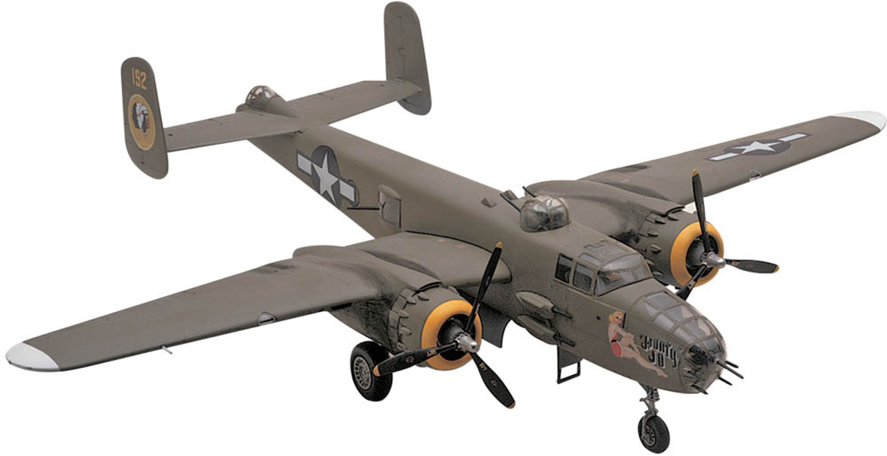 Revell 855512 1/48 B25J Mitchell Bomber Model Kit - Small