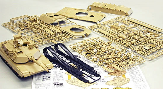 当時物 小鹿タミヤ M-1 ABRAMS 1/35 No,124 未組立 当時物 小鹿タミヤ M-1 ABRAMS 1/35 No,124 未組立 - メルカリ